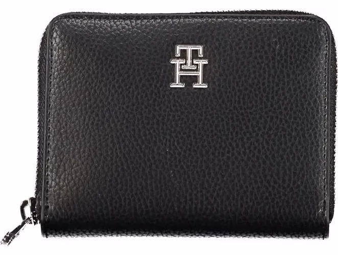 Tommy Hilfiger Nero Poliuretano Women Wallet
