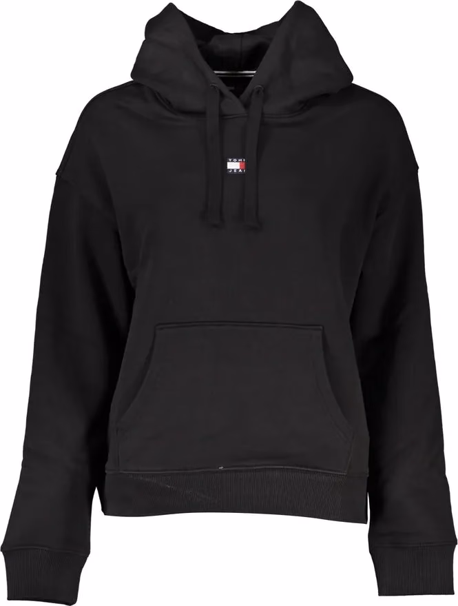 Tommy Hilfiger Black Cotton Women Sweater