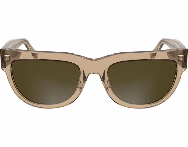 Calvin Klein Marrone Acetate Women Sunglasses