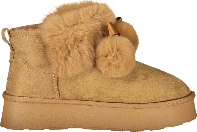 Laura Biagiotti Marrone Polyester Women Stivaletto