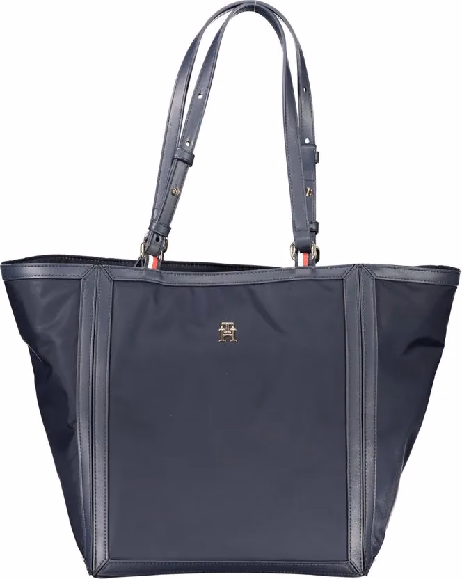 Tommy Hilfiger Blue Polyester Women Handbag