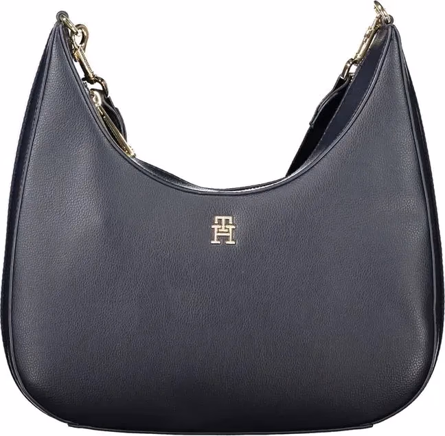 Tommy Hilfiger Blue Polyester Women Shoulder Bag