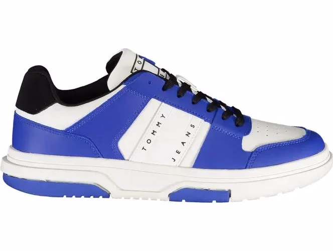 Tommy Hilfiger Blue Polyethylene Men Sneaker