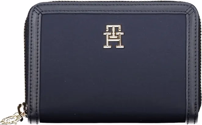 Tommy Hilfiger Blue Polyester Women Wallet
