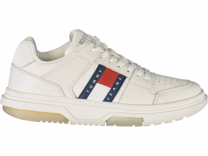 Tommy Hilfiger Bianco Leather Women Sneaker