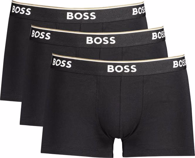 Hugo Boss Black Cotton Men's Boxer Briefs