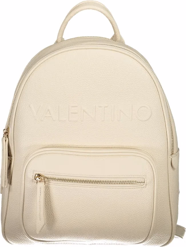 Mario Valentino Beige Poliuretano Women's Backpack