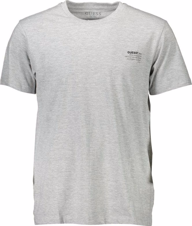 Guess Jeans Grigio Cotone Mens T-Shirt