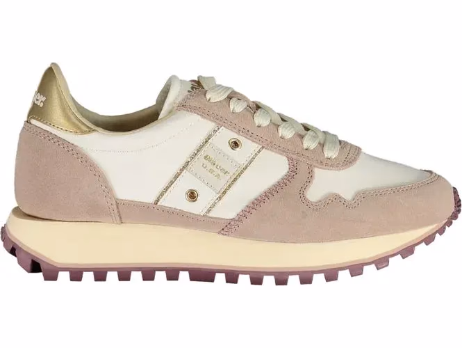 Blauer Bianco Poliestere Women Sneaker