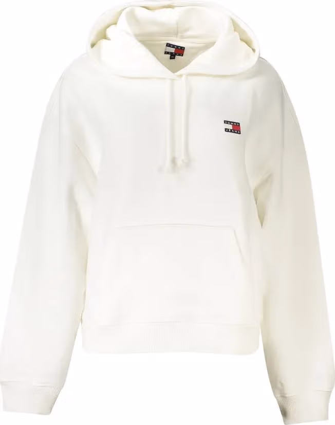 Tommy Hilfiger White Cotton Women Sweatshirt