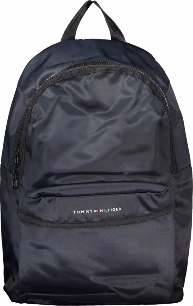 Tommy Hilfiger Blue Polyester Men Backpack