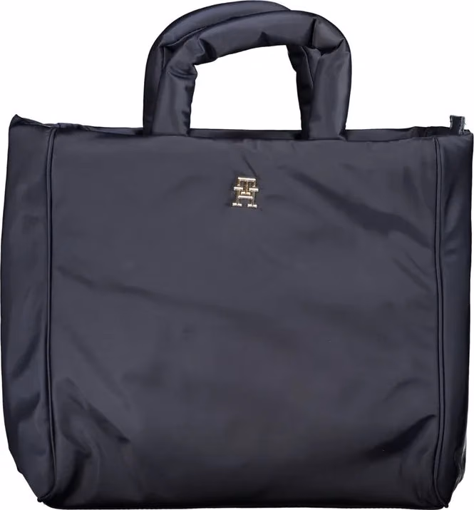 Tommy Hilfiger Blue Polyester Women Handbag
