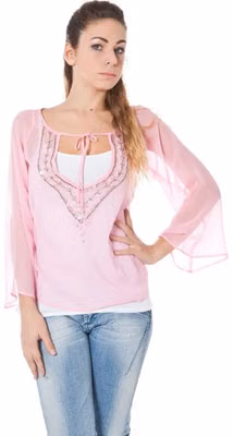Rosa Seta Women T-Shirt