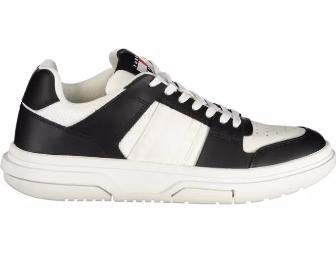 Tommy Hilfiger Nero Leather Women Sneaker