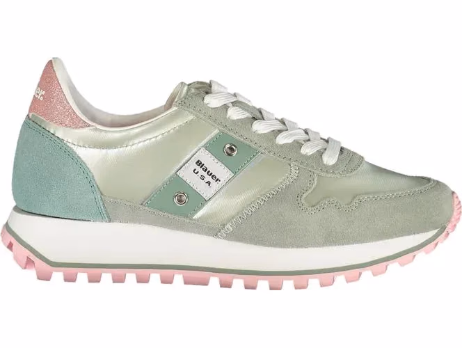 Blauer Verde Poliestere Women Sneaker
