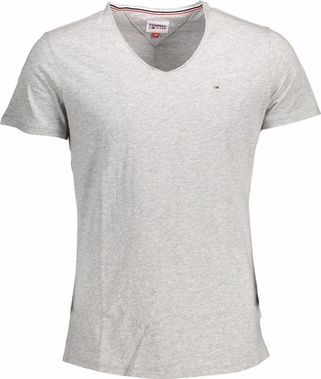 Tommy Hilfiger Grigio Cotton Male T-Shirt