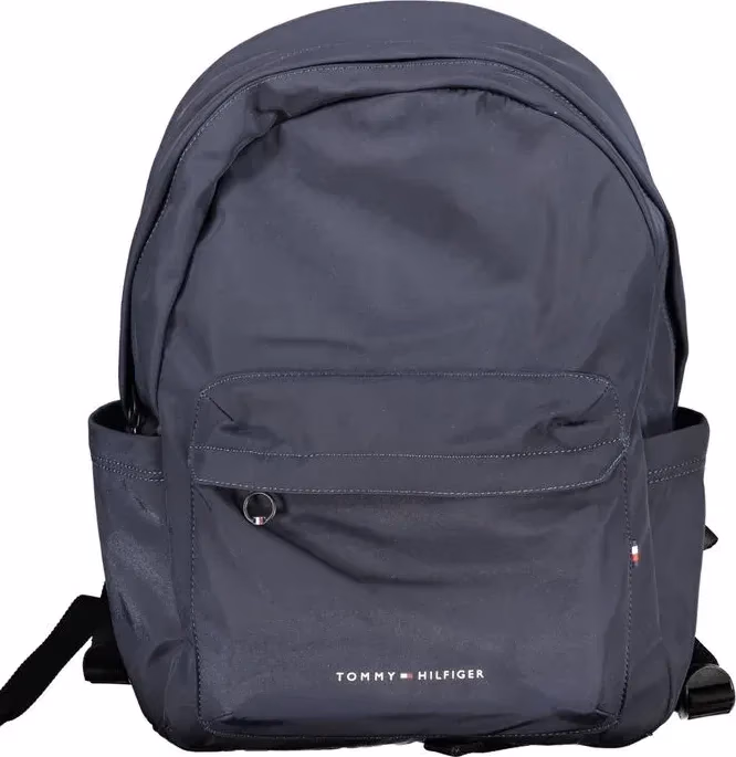 Tommy Hilfiger Blu Polyester Men Backpack