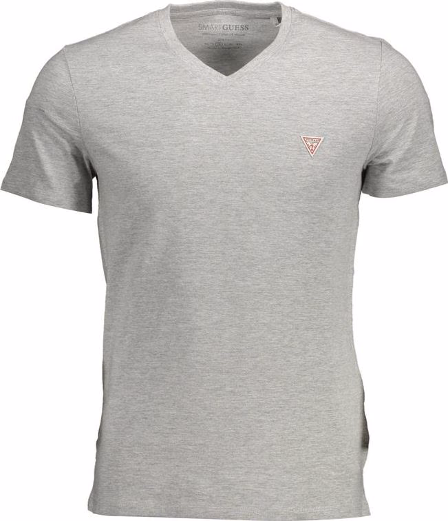 Guess Jeans Gray Organic Cotton Men T-Shirt