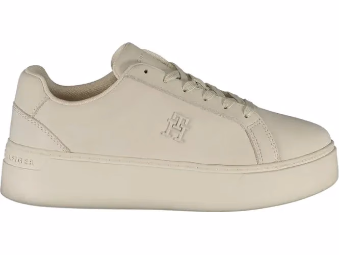 Tommy Hilfiger Bianco Leather Women Sneaker