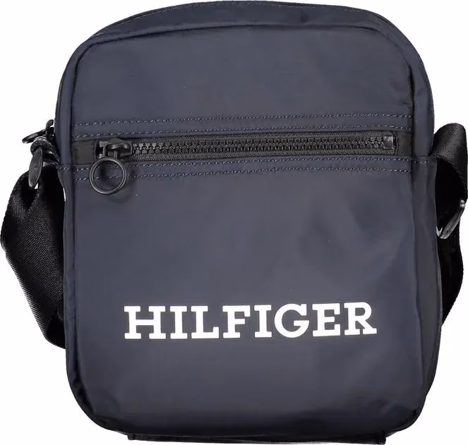 Tommy Hilfiger Blue Polyester Men Shoulder Bag