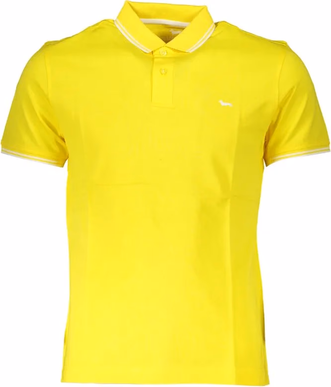 Harmont & Blaine Yellow Cotton Polo Shirt