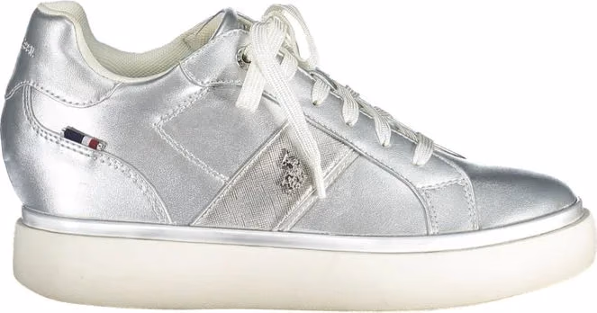 U.S. POLO ASSN. Argento Polyester Womens Sneaker