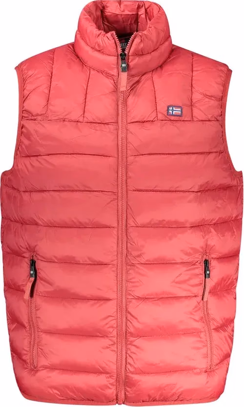 Norway 1963 Rosso Polyamide Men's Vest