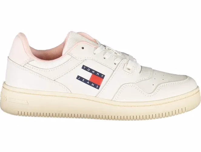 Tommy Hilfiger Bianco Leather Women Sneaker