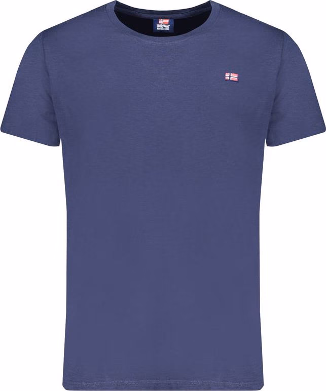 Norway 1963 Blue Cotton Men T-Shirt