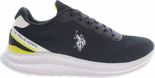 U.S. POLO ASSN. Blue Polyester Men's Sneaker