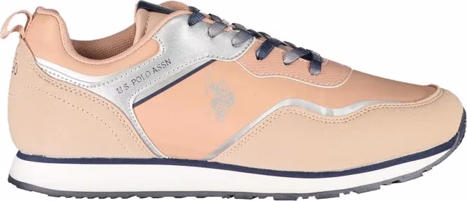 U.S. POLO ASSN. Rosa Poliuretano Donna Sneaker