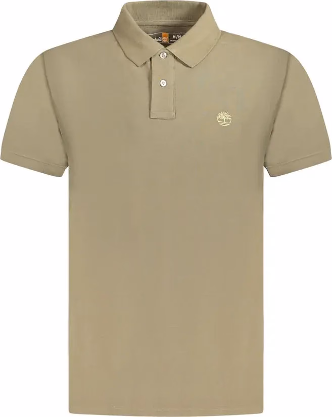 Timberland Green Cotton Polo T-Shirt