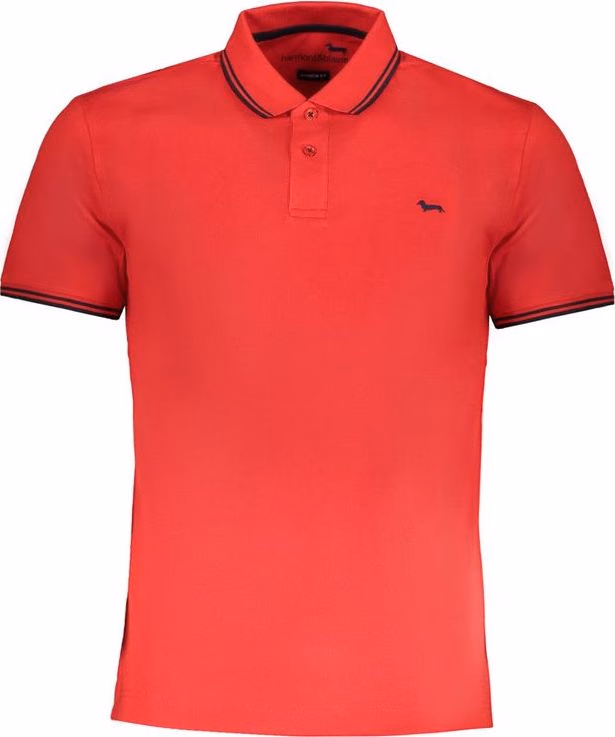 Harmont & Blaine Red Cotton Polo Shirt