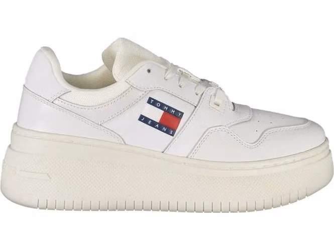 Tommy Hilfiger Bianco Leather Women Sneaker