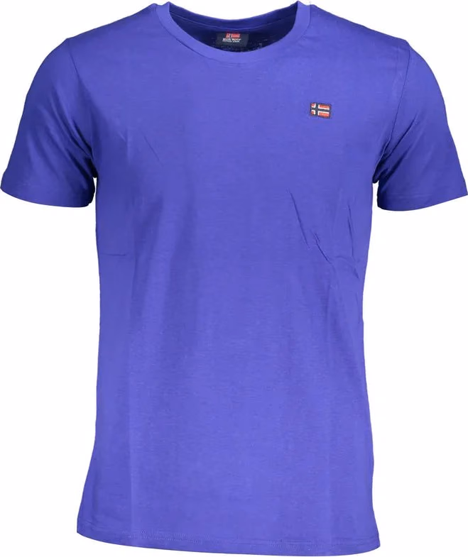 Norway 1963 Blue Cotton Men's T-Shirt