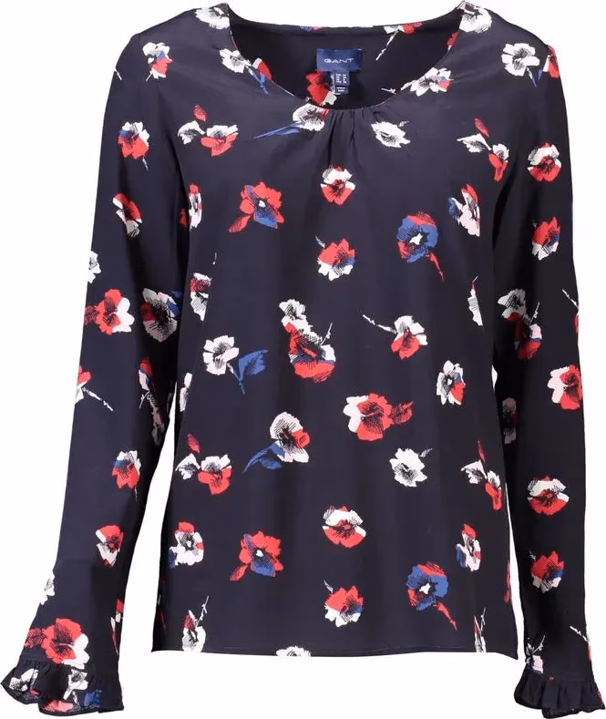 Gant Blue Viscosa Women Sweater