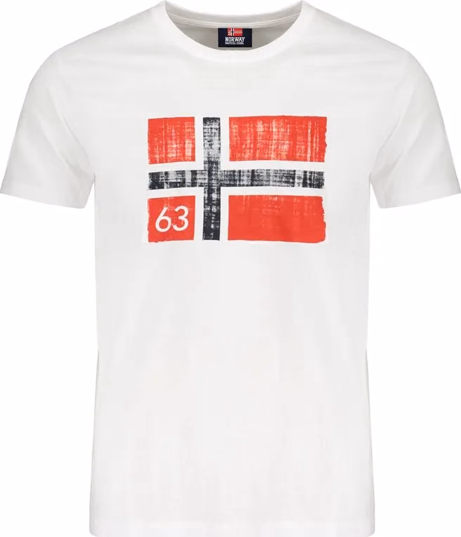 Norway 1963 Bianco Cotton Men T-Shirt