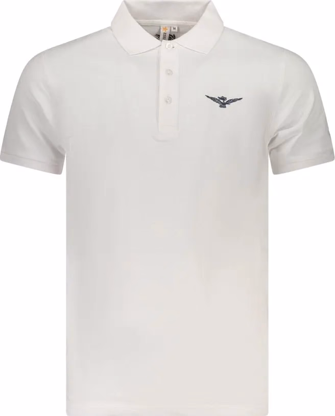 Accademia Militare White Cotton Men's Polo Shirt