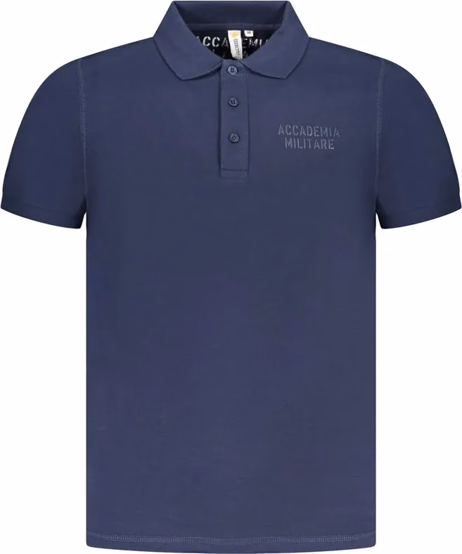 Accademia Militare Blu Cotton Men Polo