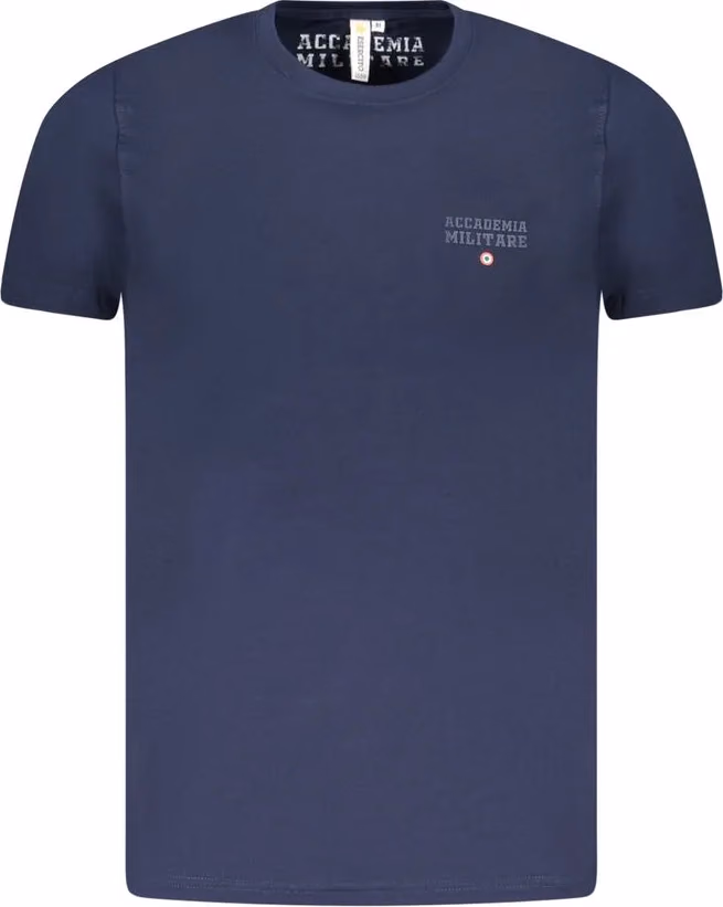 Accademia Militare Blue Cotton Men's T-Shirt