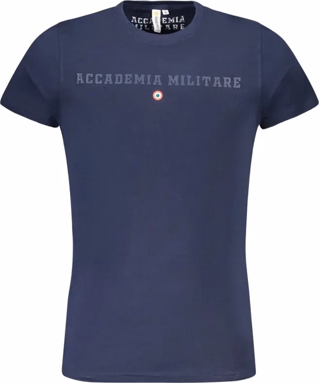 Accademia Militare Blu Cotton Men T-Shirt