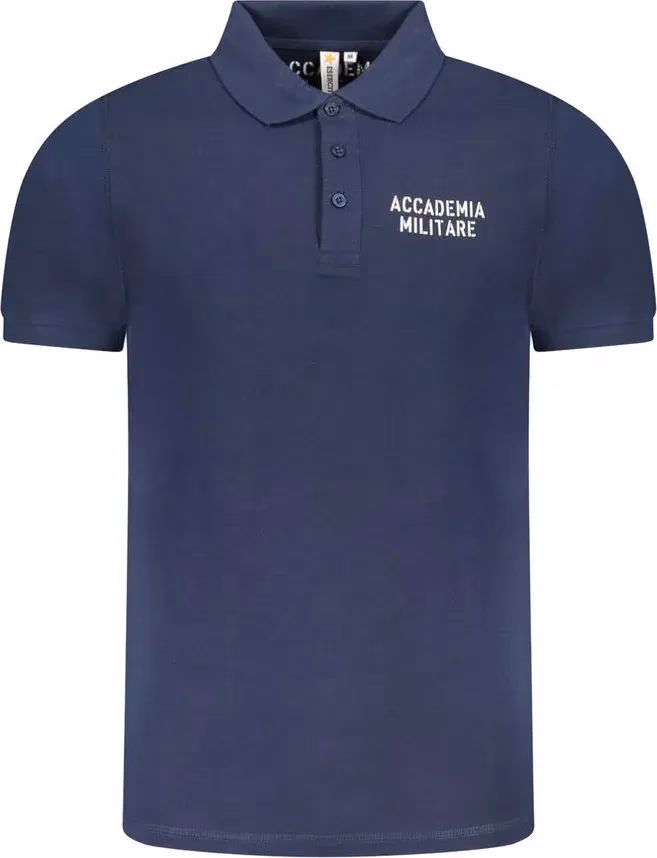 Accademia Militare Blu Cotton Men Polo