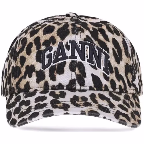 Ganni Multicolor Cotton Cap (Baseball Hat)