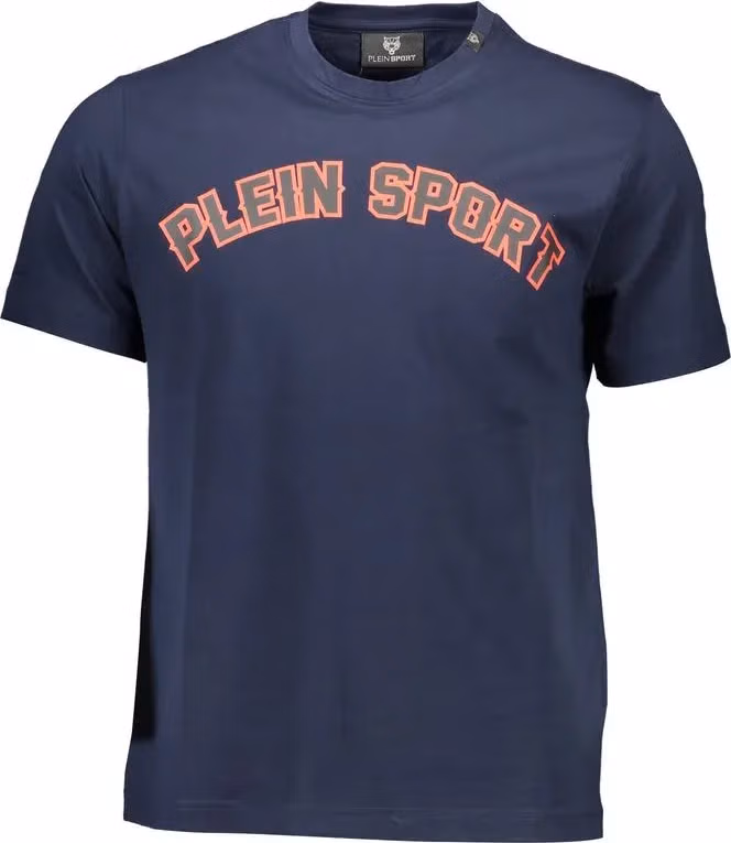 Plein Sport Blue Cotton Men's T-Shirt