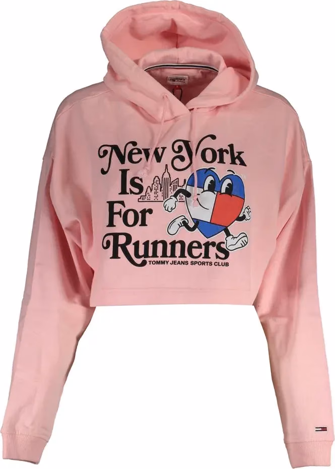 Tommy Hilfiger Pink Cotton Women Sweater