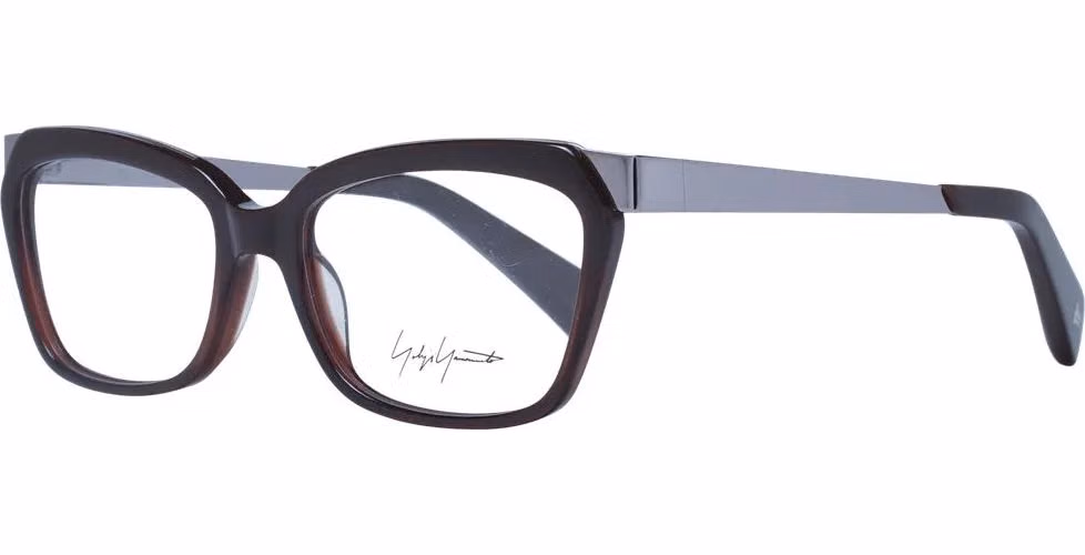Yohji Yamamoto Brown Acetate Glasses (Frames)