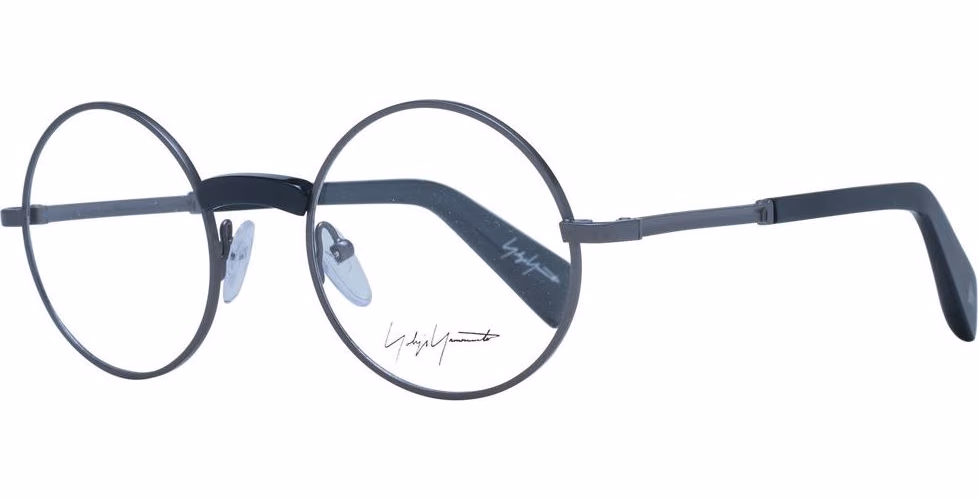 Yohji Yamamoto Gray Monel Glasses (Frames)
