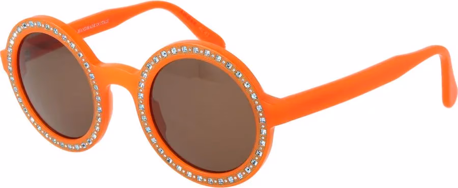 Andy Wolf Orange Acetate Sunglasses