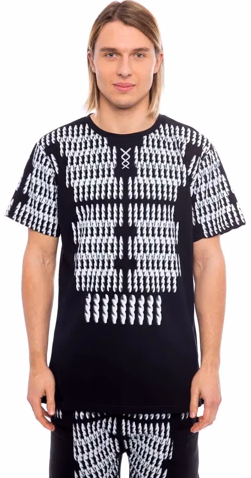 Nicolo Tonetto Black Cotton Men T-Shirt
