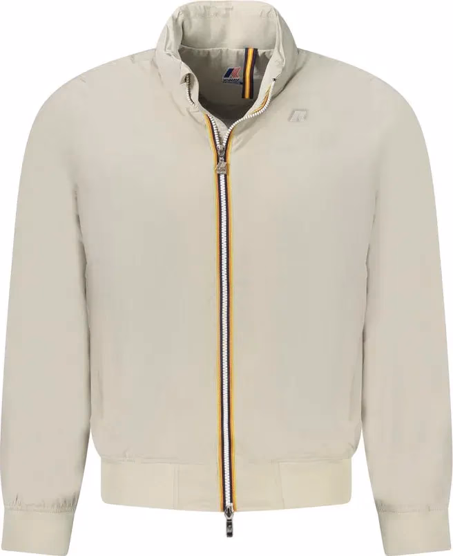 K-WAY Beige Nylon Jackets & Coat